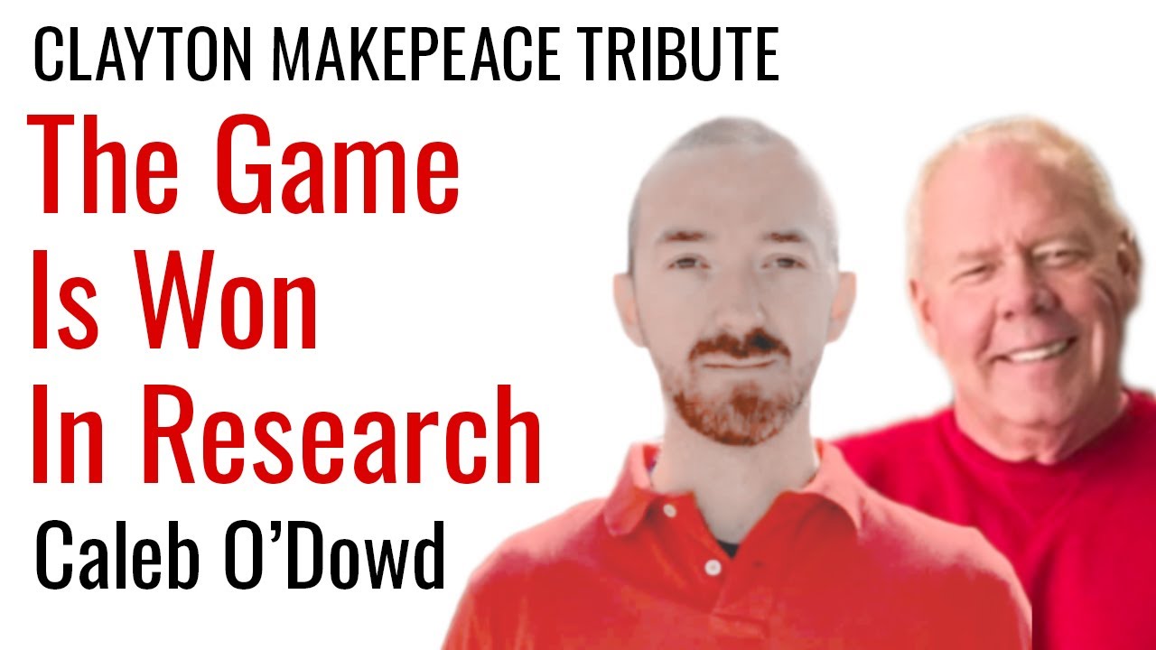 The Game is Won in Research - Caleb O'Dowd, Clayton Makepeace EPIC Tribute