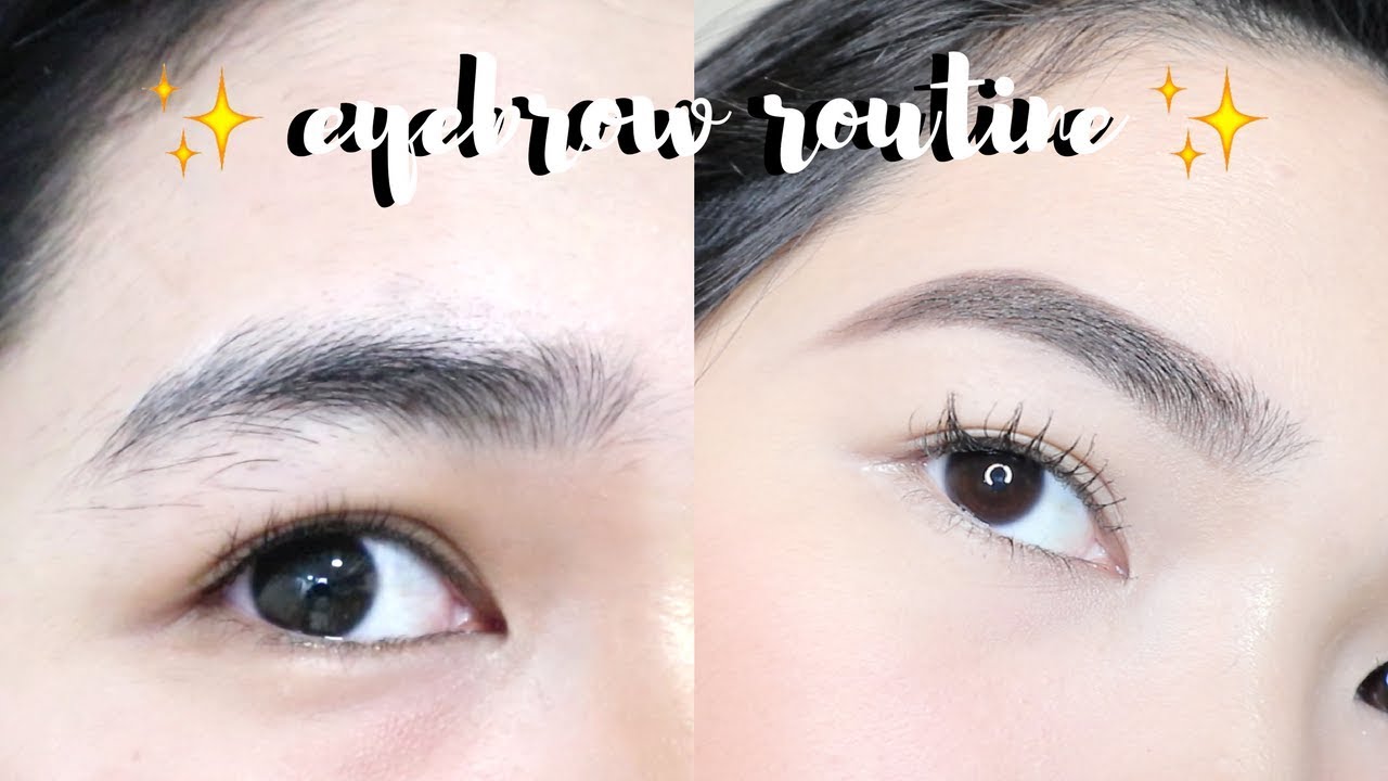 My EYEBROW Routine (Philippines) | Weeko