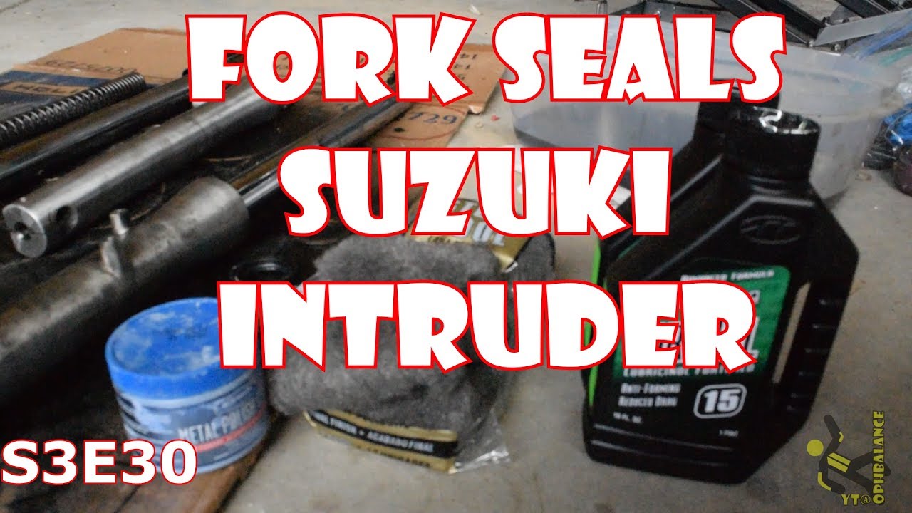 s3e30 - 1987 Suzuki Intruder VS700 Fork Seals
