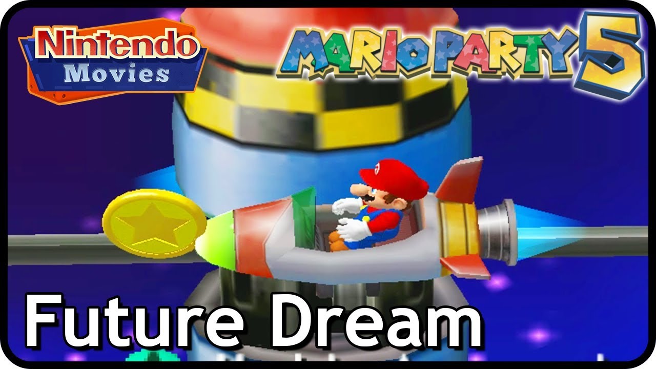 Mario Party 5 - Future Dream (2 Players, 50 Turns, Mario vs Yoshi vs Toad vs Luigi)