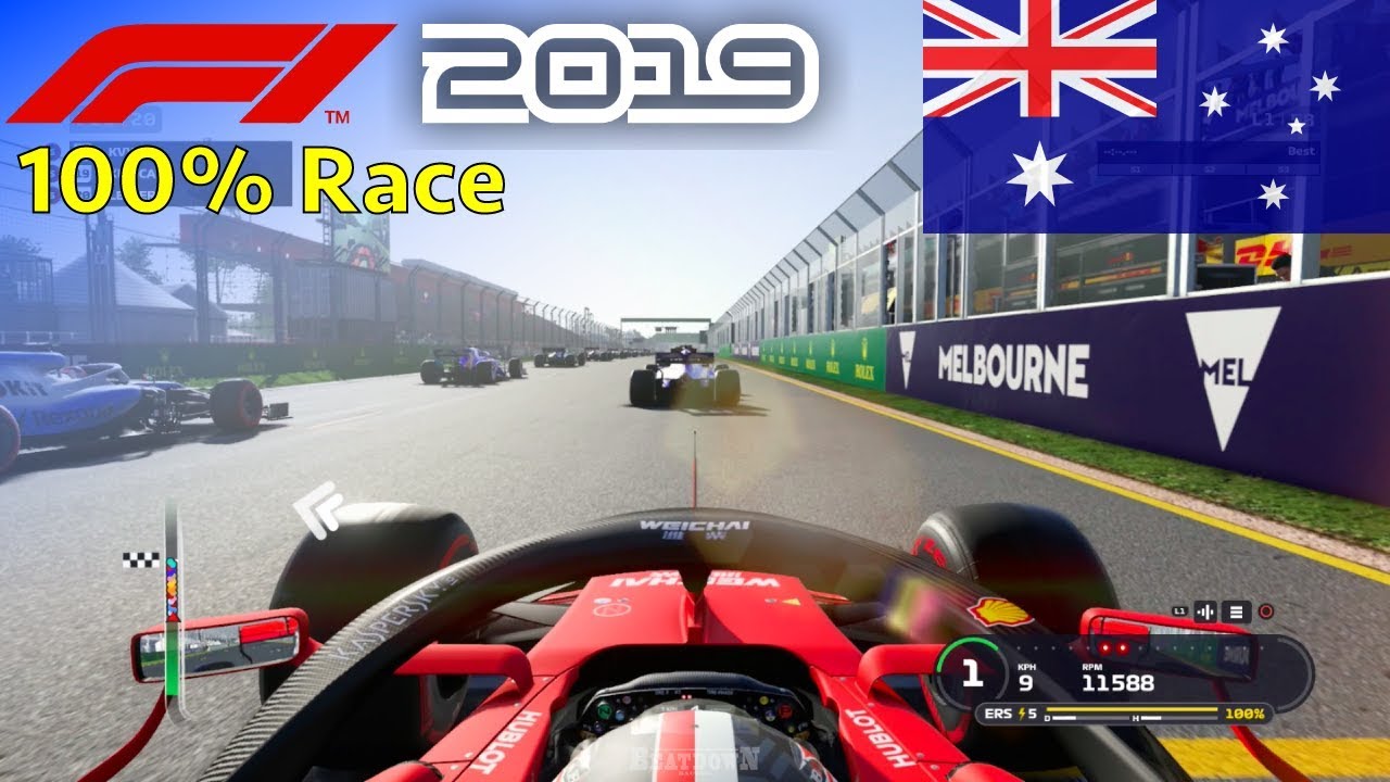 F1 2019 - Let's Make Leclerc World Champion #1: 100% Race Australia