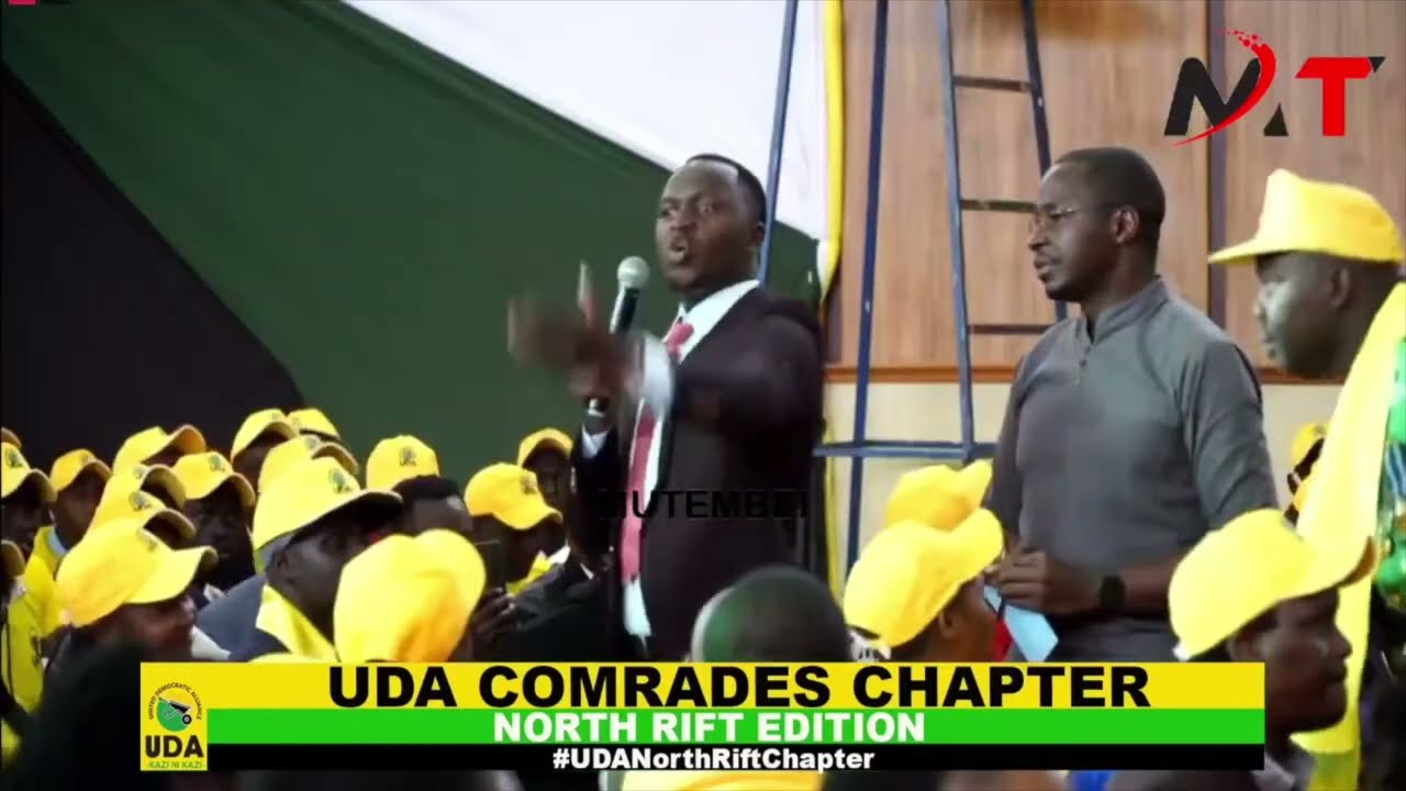Listen as Angry University Student Lectures UDA Youth Chapter Leaders Like Burukenge in Eldoret!