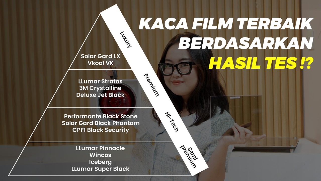 FINAL PART EKSPERIMEN TEST TOLAK PANAS TERBAIK DARI 12 KACA FILM