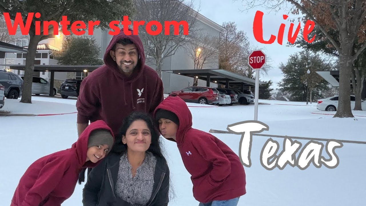 AD Vlogs Avan Dhruvan is live! Texas winter storm vibe ❄️🤠