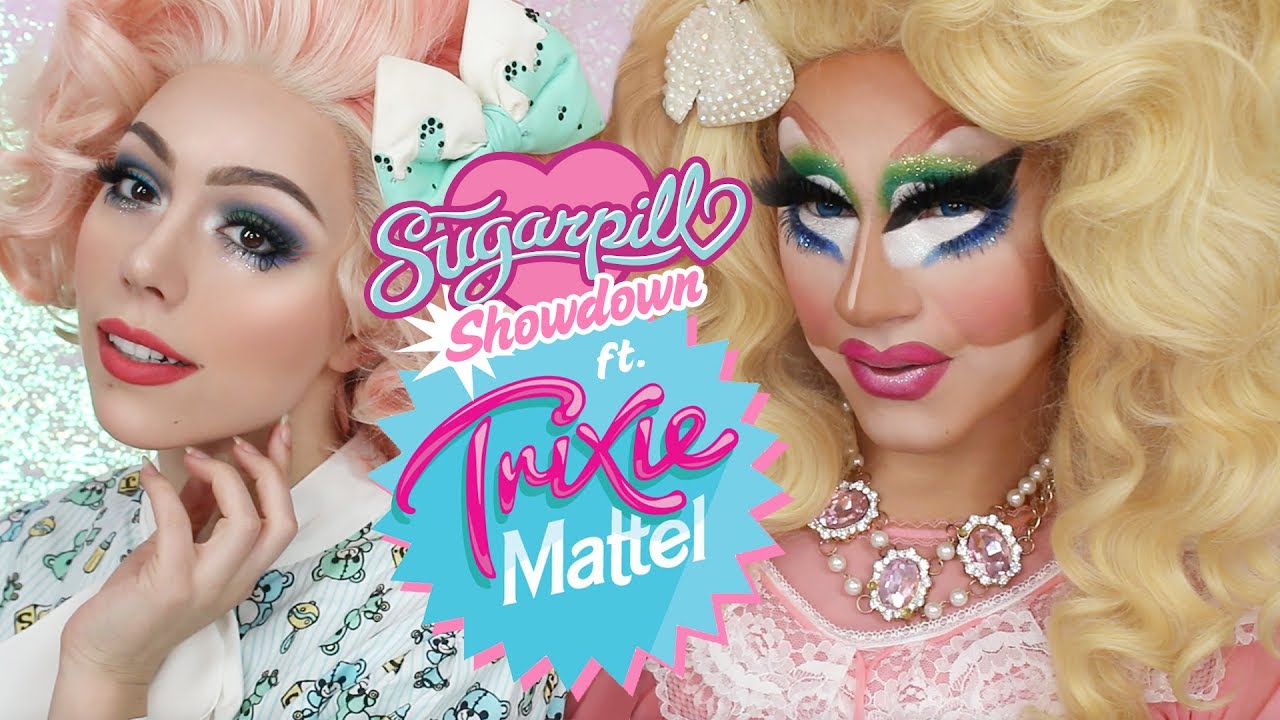 SUGARPILL SHOWDOWN ❤ MAKEUP CHALLENGE ft TRIXIE MATTEL