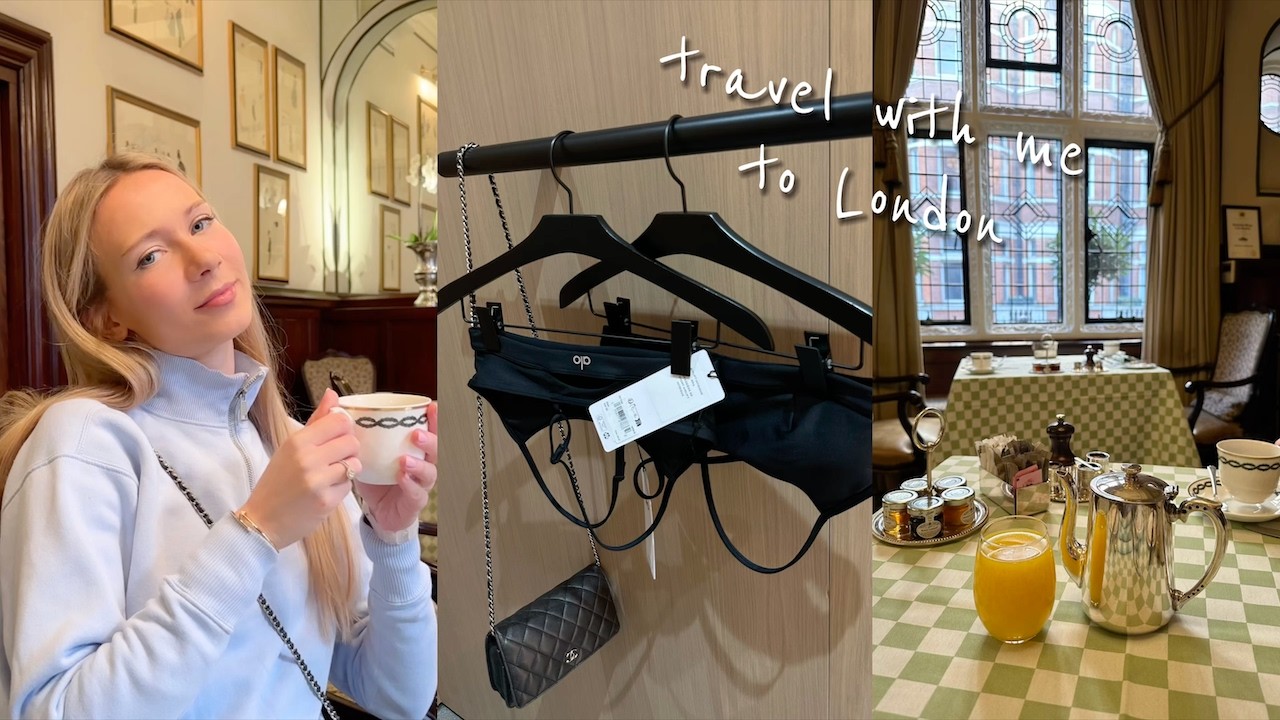 cozy London vlog 🇬🇧☕ yummy food, coffee & alo yoga shopping