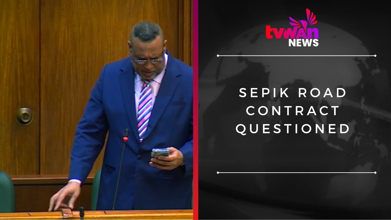Sepik road contract questioned