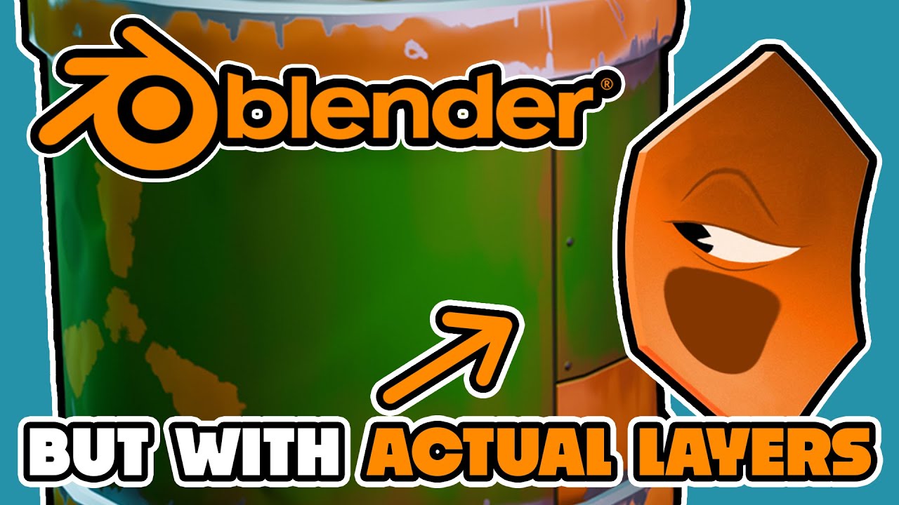 БЕСПЛАТНАЯ альтернатива Substance Painter? Пошаговое руководство по Ucupaint! Blender