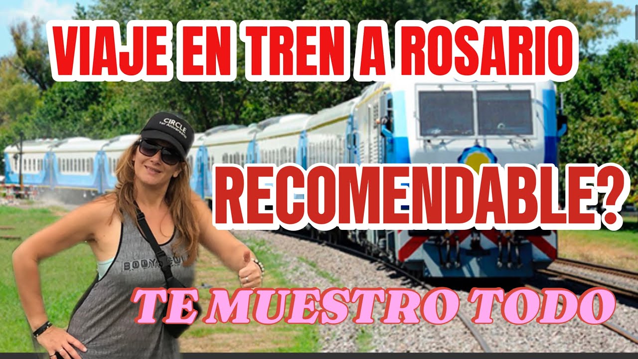 🚂COMO ES VIAJAR EN TREN DE RETIRO A ROSARIO