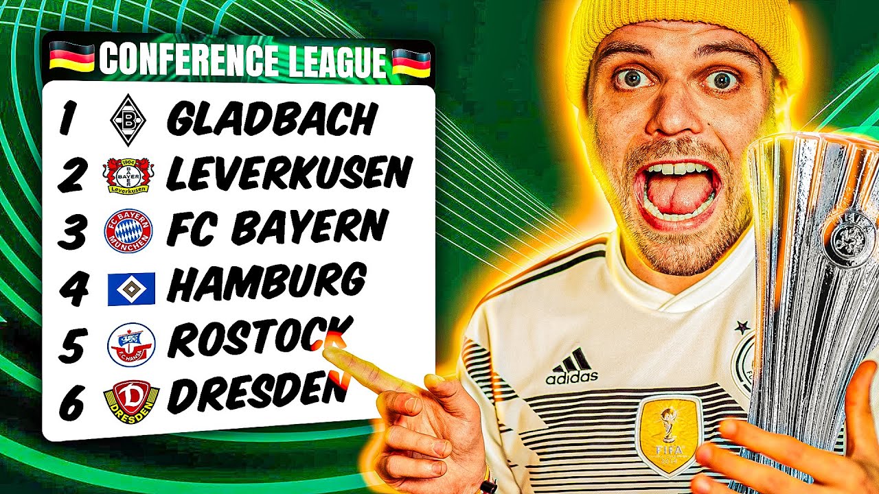 Conference League, aber NUR mit deutschen Teams! 🇩🇪