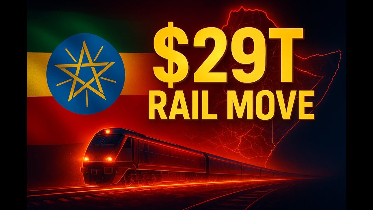 Ethiopia’s Newest Rail Project  — $29 Trillion Dollar Agreement?