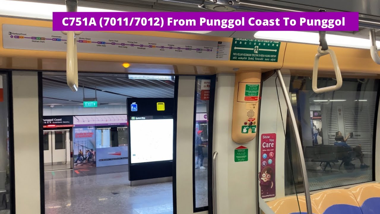 [Unrefurbished C751A At PGC!!][SBST] C751A (7011/7012) from Punggol Coast to Punggol