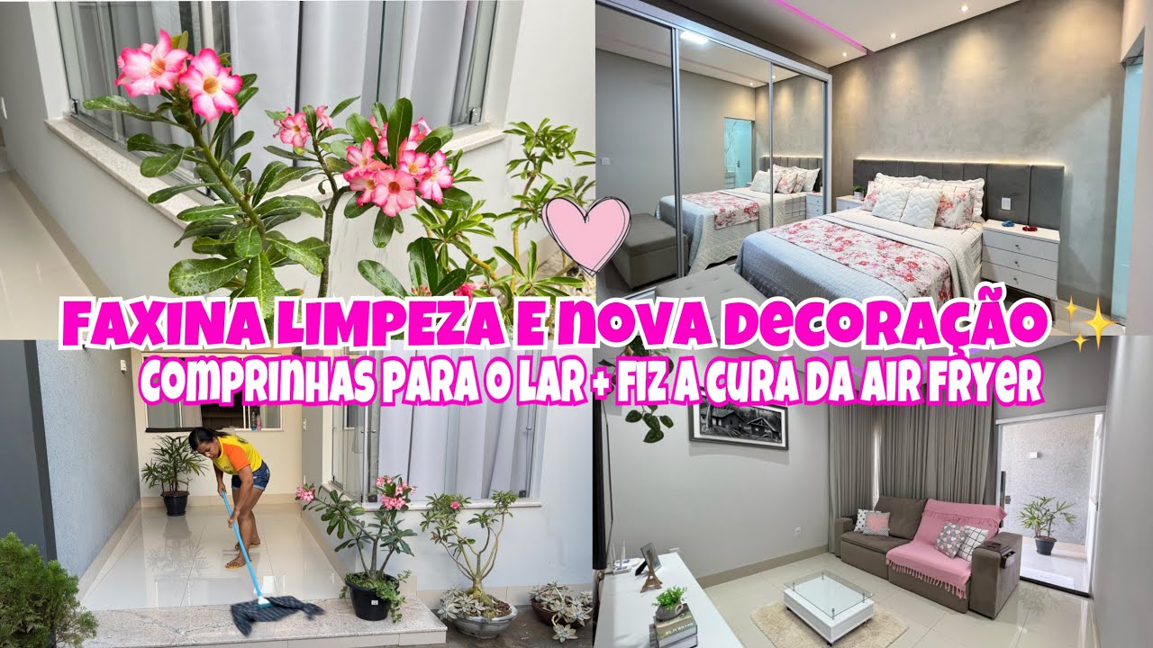 FAXINA PESADA LIMPEZA E ORGANIZAÇÃO + COMPRINHAS PARA O LAR