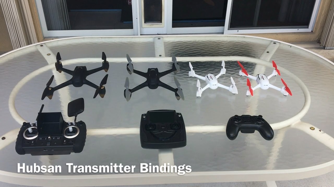 Hubsan Transmitter Bindings