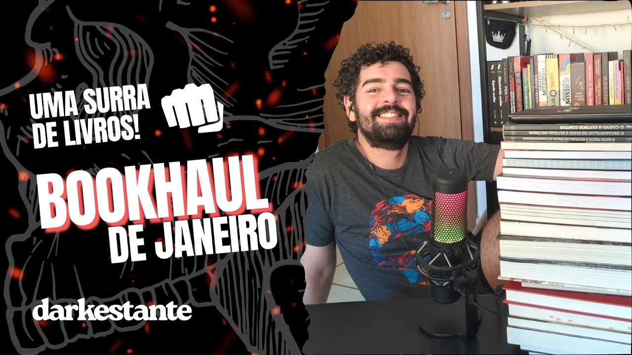 Uma Surra de Livros nesse Bookhaul de Janeiro 2026