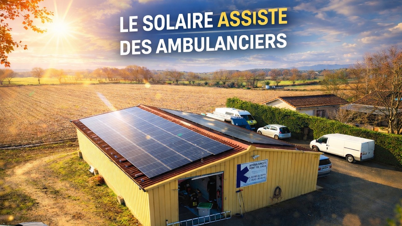 Le solaire au chevet des ambulanciers !