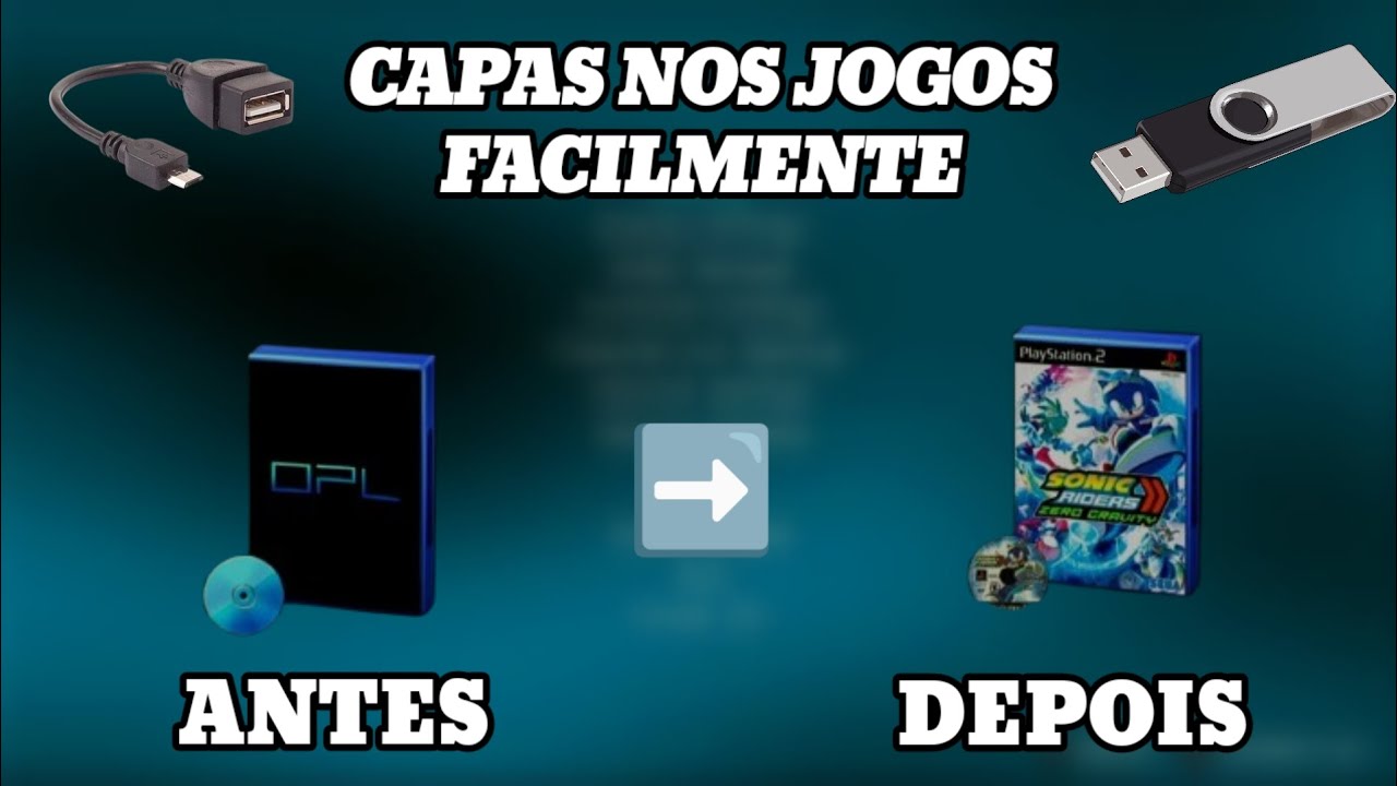 COMO COLOCAR CAPAS NOS JOGOS DE PS2 USANDO O CELULAR | TUTORIAL PASSO A PASSO 