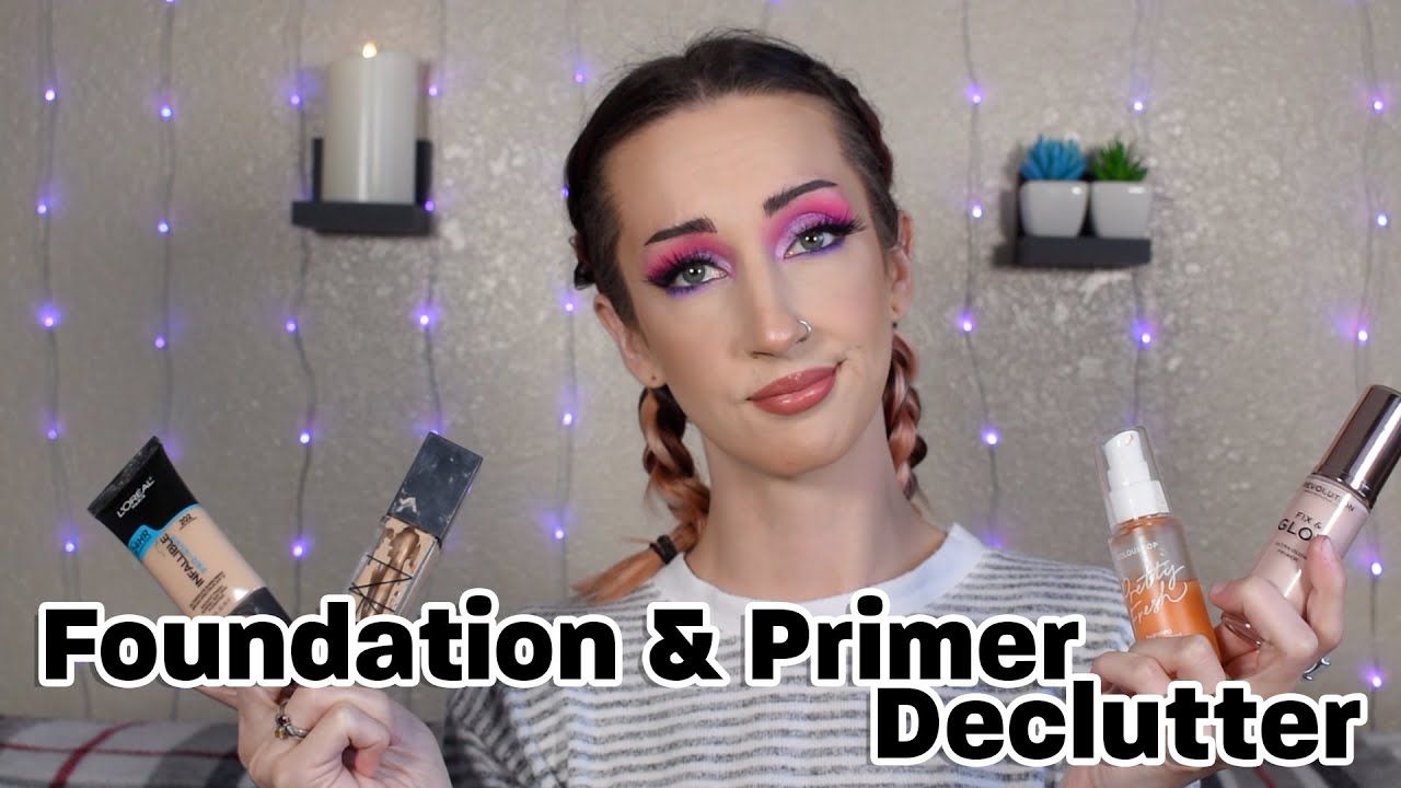 Foundation & Primer Declutter | Bree Marie Beauty