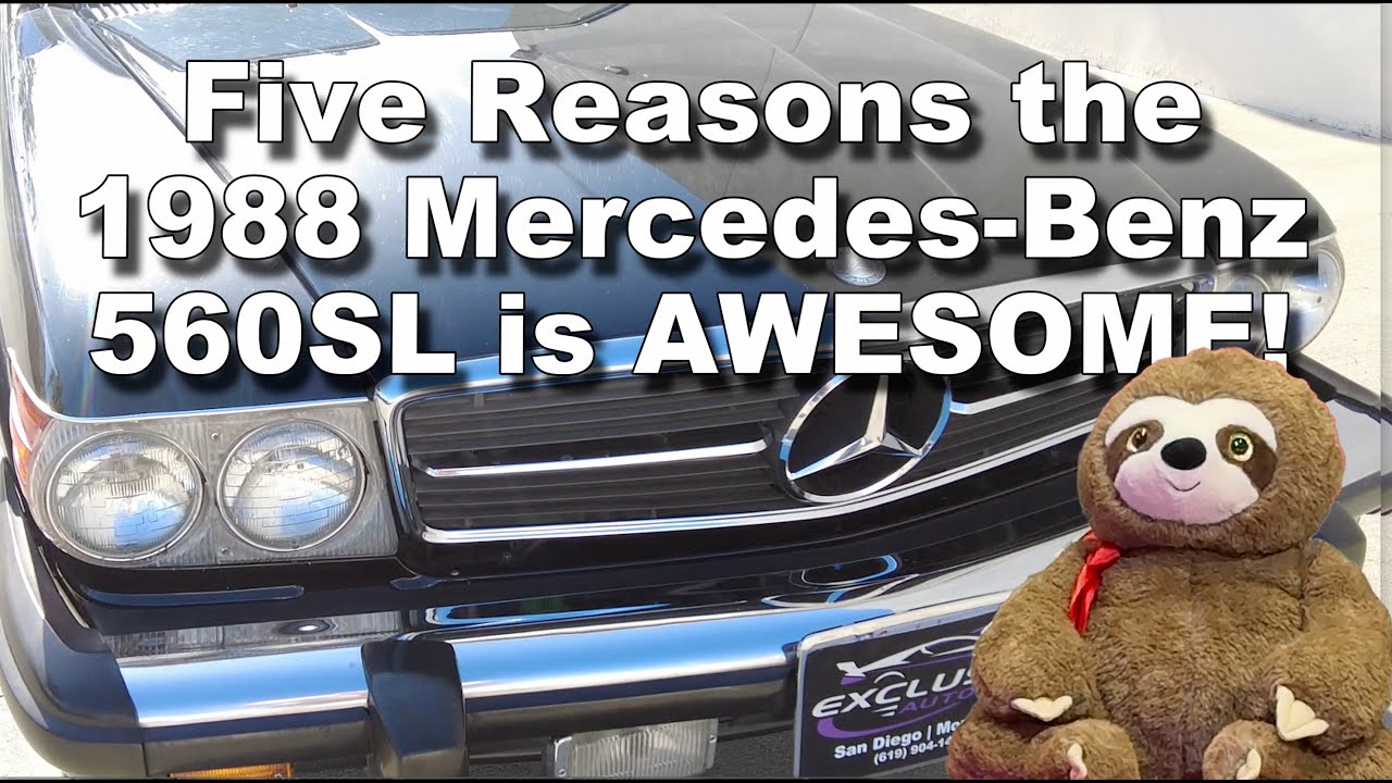 Five things that make the Mercedes Benz 560SL is a great vehicle
