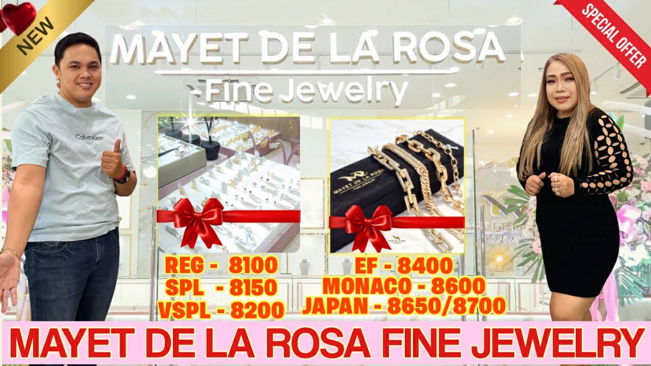 FEBRUARY 2026  Mayet De La Rosa Fine Jewelry Mura at Authentic Gold and Diamond Jewelry MUST WATCH!
