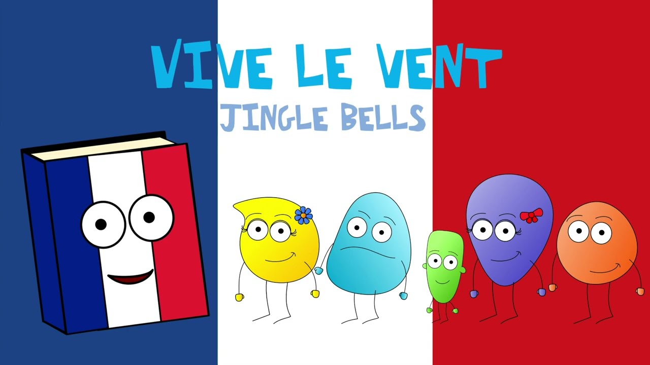 🎄 Vive Le Vent (Jingle Bells) | French Christmas song 🇫🇷