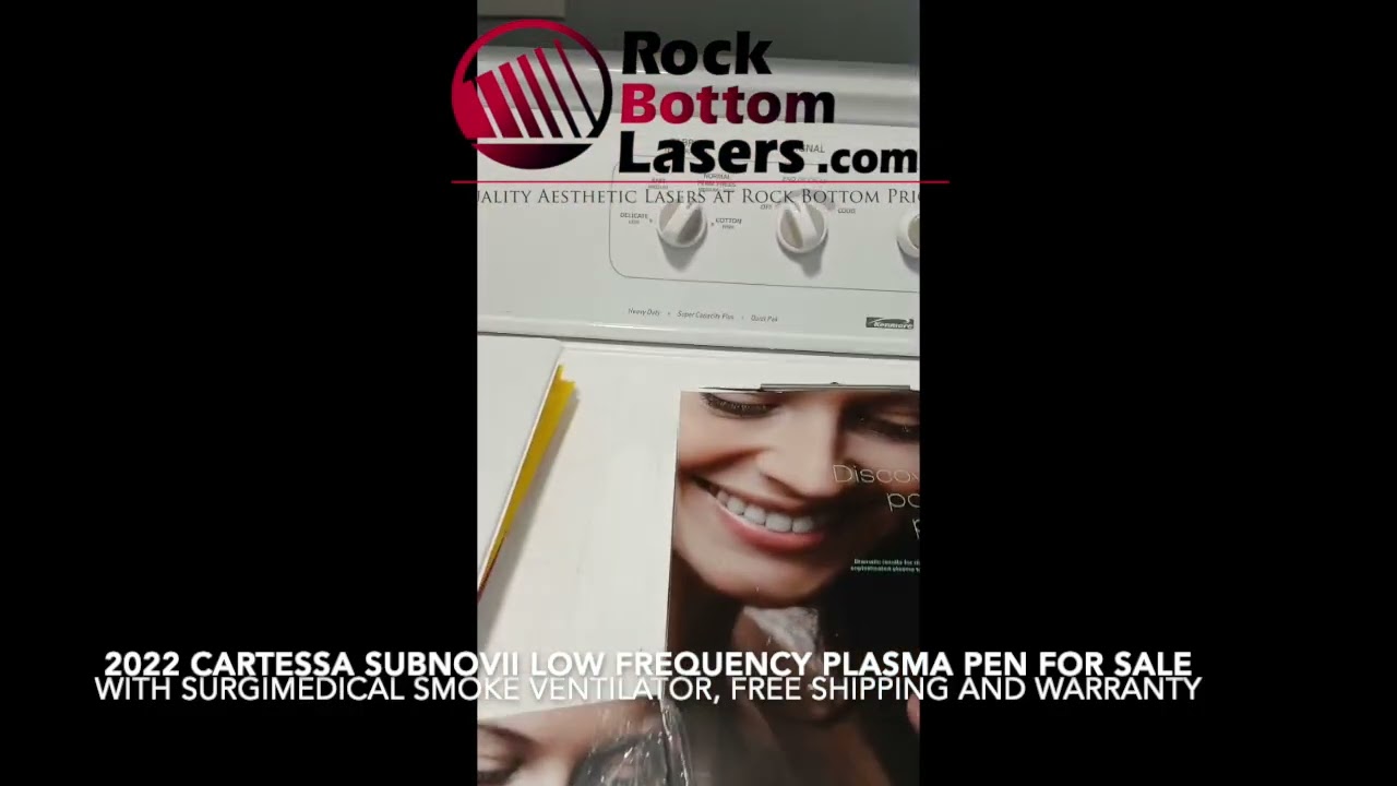 2022 Cartessa Subnovii Plasma Pen with SurgiMedical Smoke Ventilator For Sale with Free Shipping