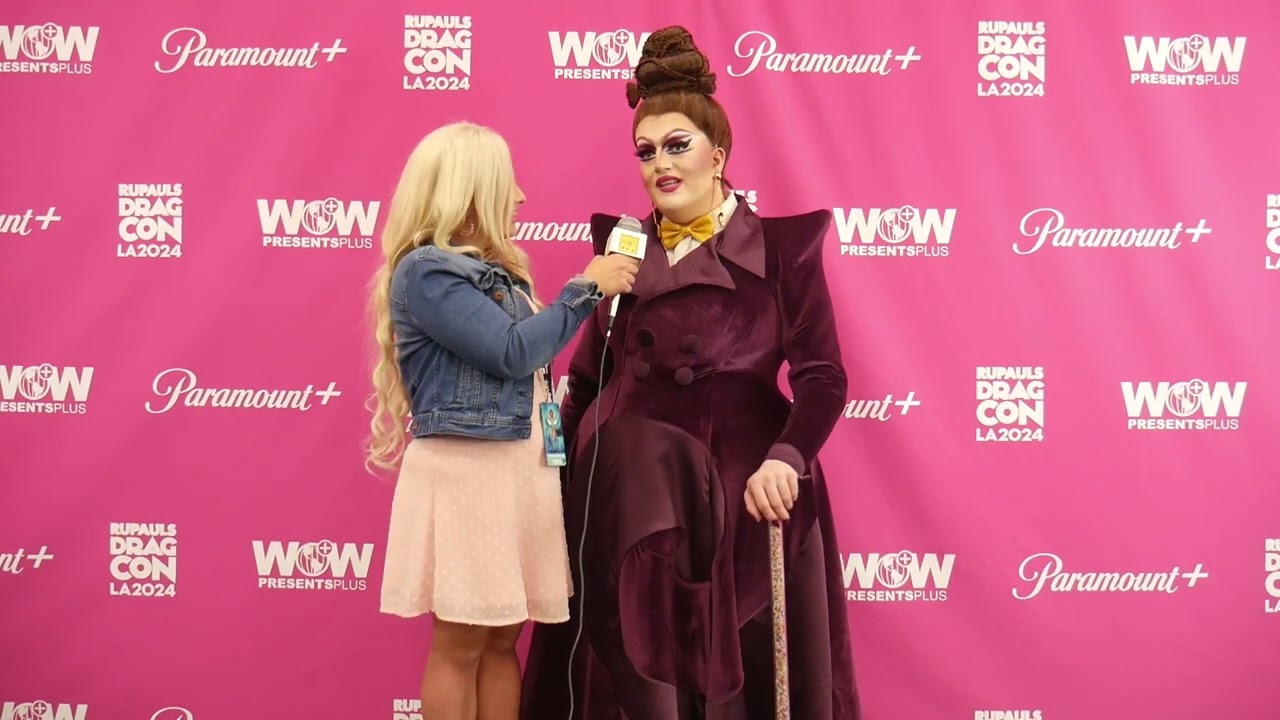 Lawrence Chaney Interview at RuPaul's DragCon 2024