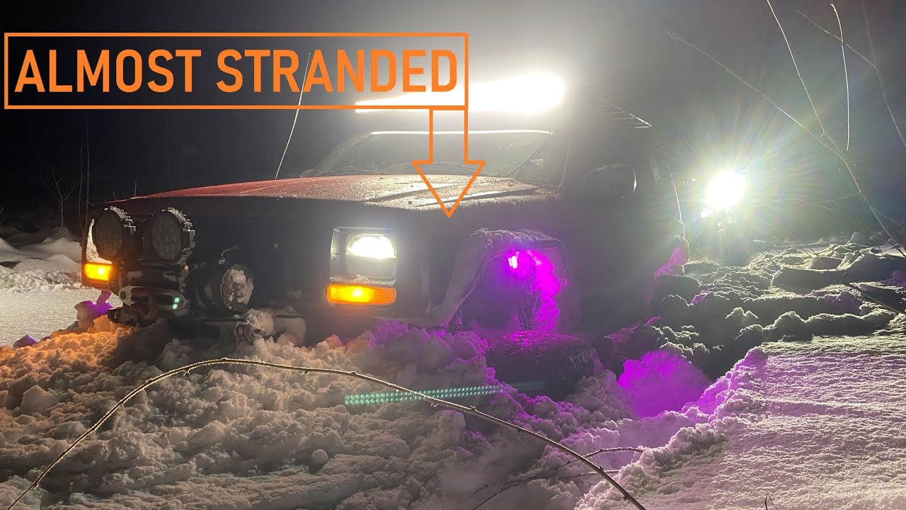 БЕЗУМНЫЙ СНЕГ Vanderbilt Snow Wheeling 2022 V8 Jeep XJs