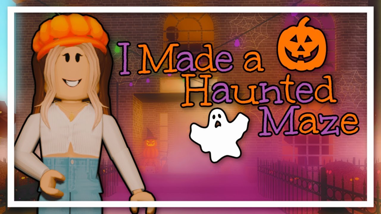 I Made A Haunted Maze...it's actually haunted👻😱