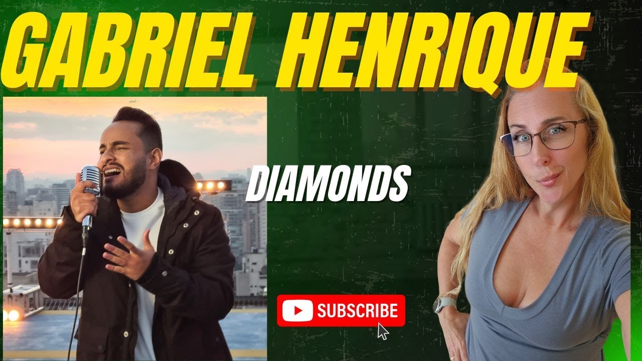 Реакция Габриэля Энрике | Кавер на песню Diamonds | #музыка #видеореакция #реакциягабриэляэнрике
