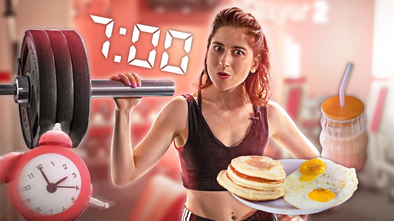 ROUTINE ALIMENTATION & SPORT 🏋️&zwj;♀️​🏃&zwj;♀️​ ce que je mange AVANT et APR&Egrave;S pour un max de R&Eacute;SULTATS ​🔥​