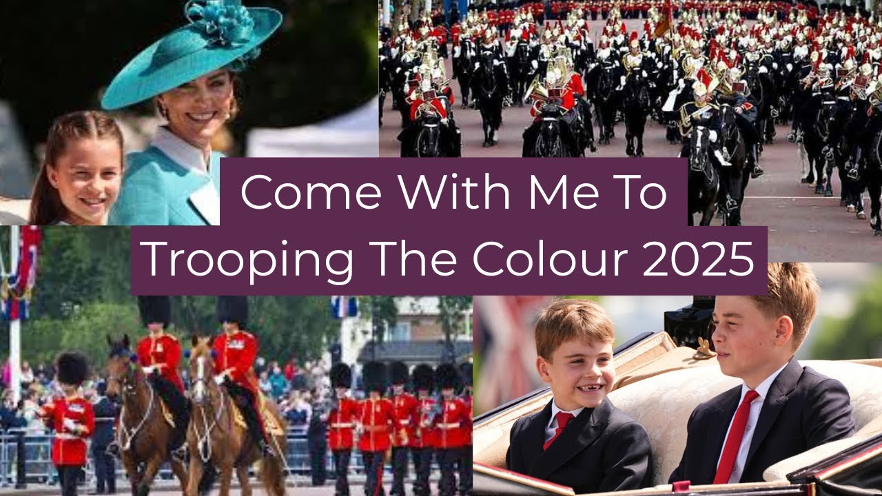 Trooping The Colour 2025 | The Kings Birthday Parade | Join Me On The Mall | Royal Fan Vlog