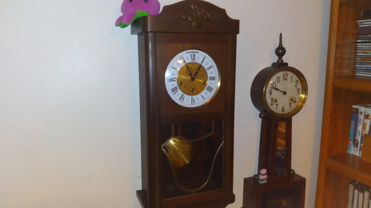 1979 Jauch K.G. Triple chime wall clock