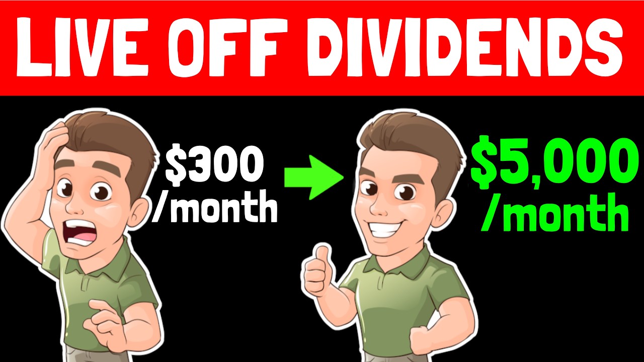 The Fastest Way You Can Live Off Dividends! ($5000/Month)
