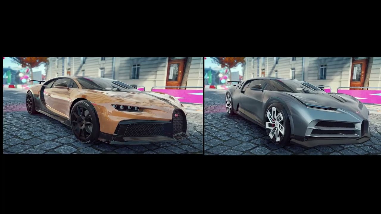 Asphalt Legends Unite | Bugatti Chiron Pur Sport OC VS Bugatti Centodieci Maxed Comparison