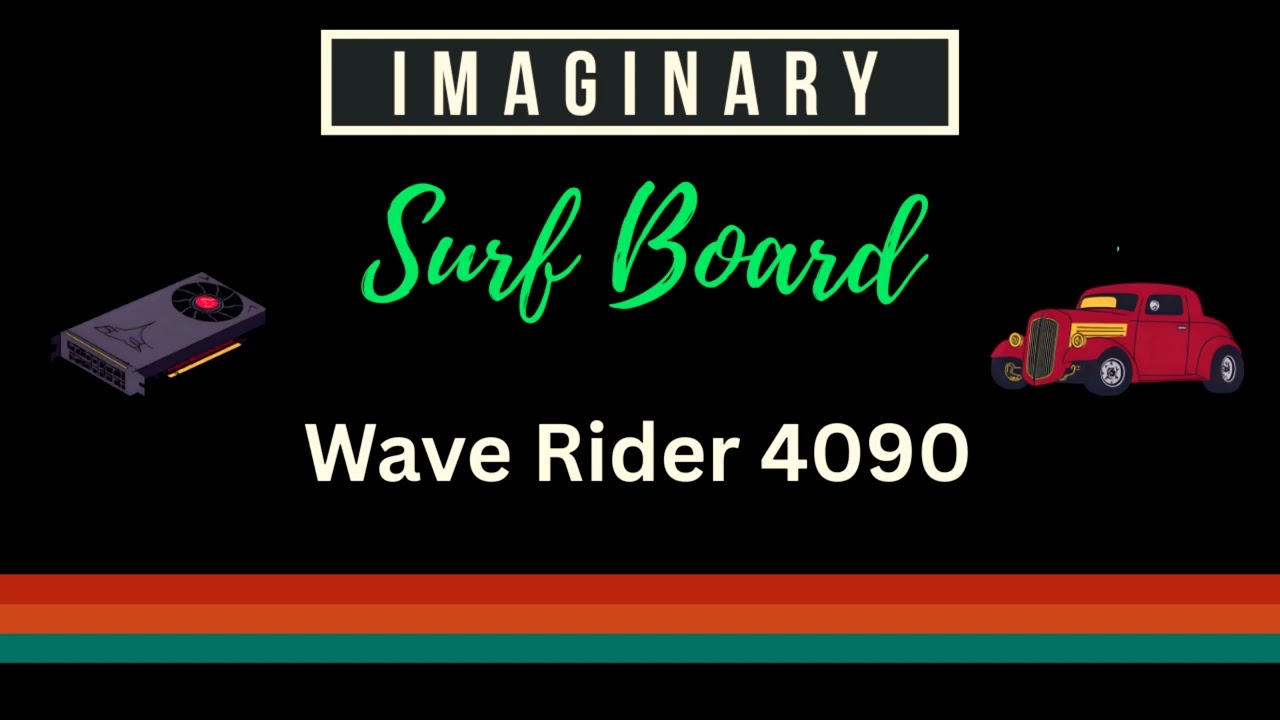 Imaginary – Surf Board – Wave Surfer 4090 | Retro Surf Pop with Digital Speed