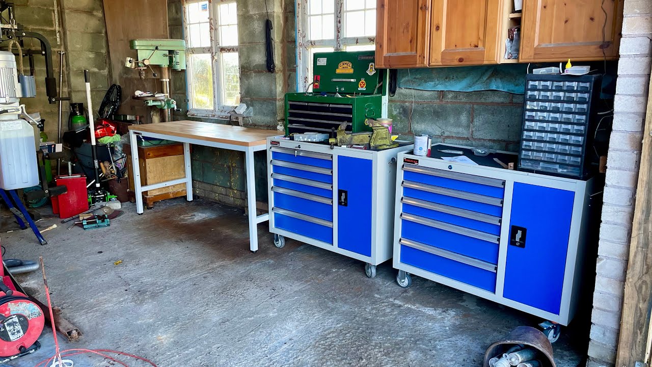 Garage Clear Out & Cabinet Review