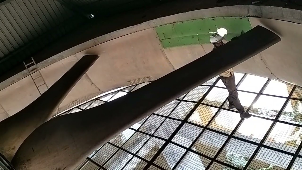 ACC fan of power plant, Air cooled condenser