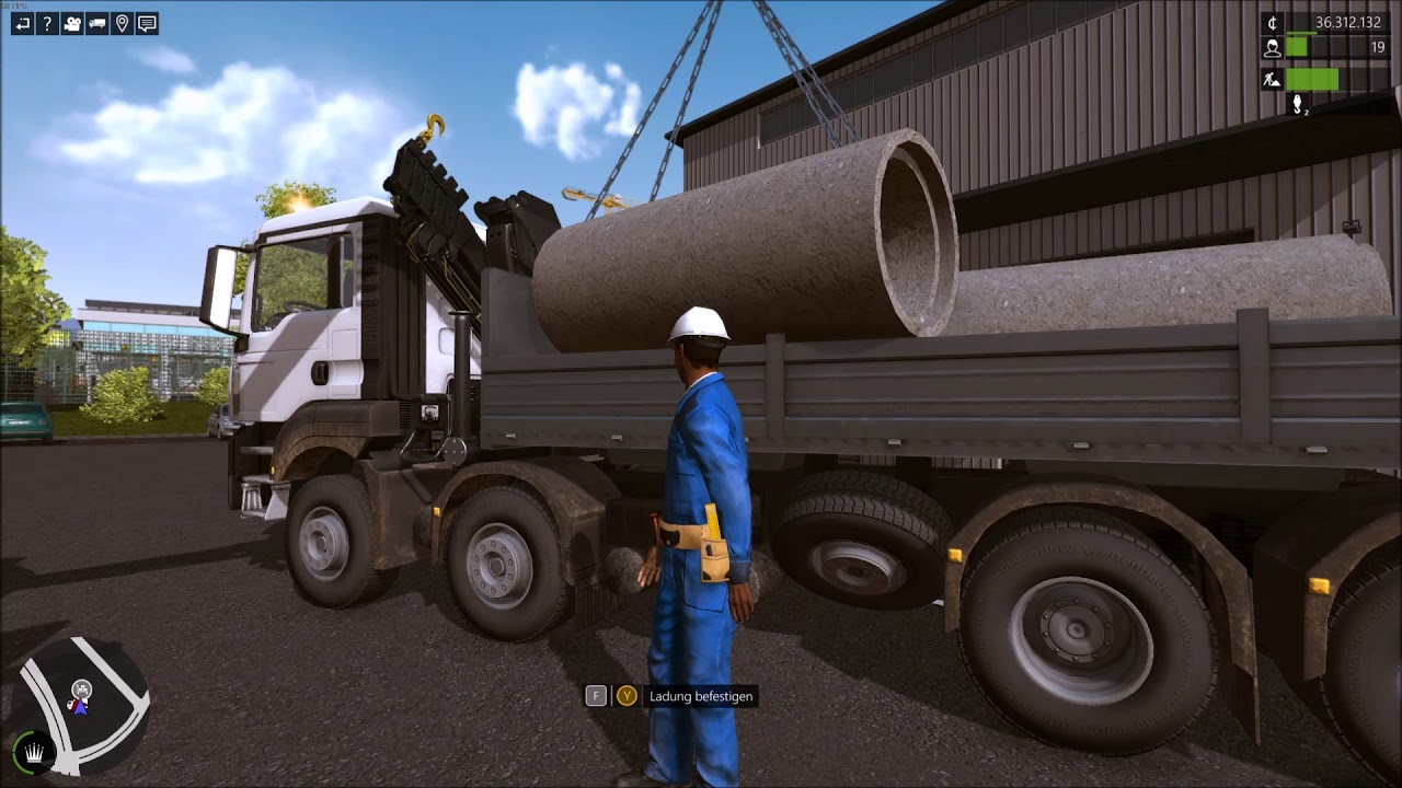 Construction-Simulator - Bau Simulator - Rohre verlegen - German VR Comedy