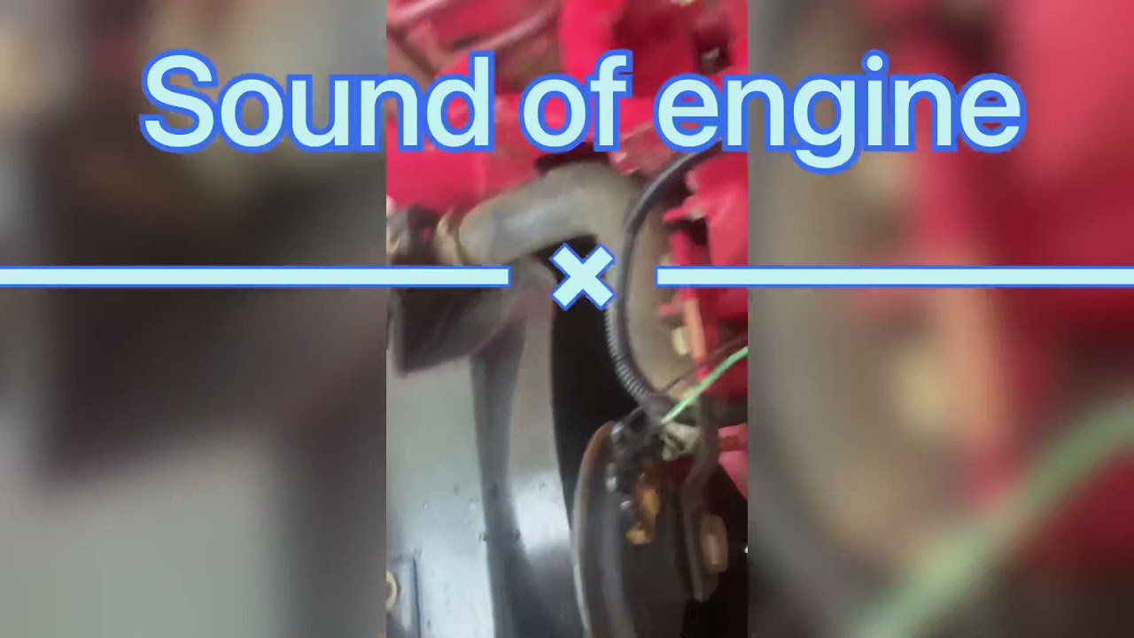 Tractor start and off and sound// tractor engine sound// key sound
