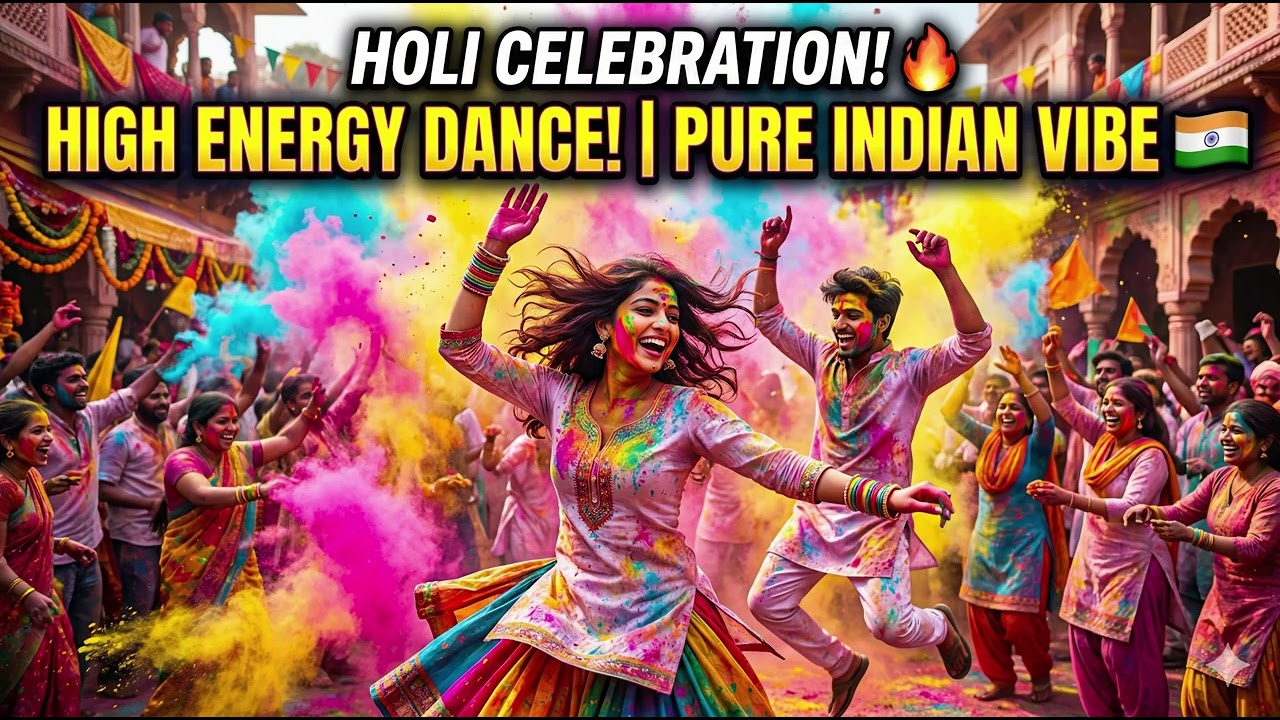 Holi Dance Music|Happy Holi|Bollywood Dance Music|#holi #holispecial