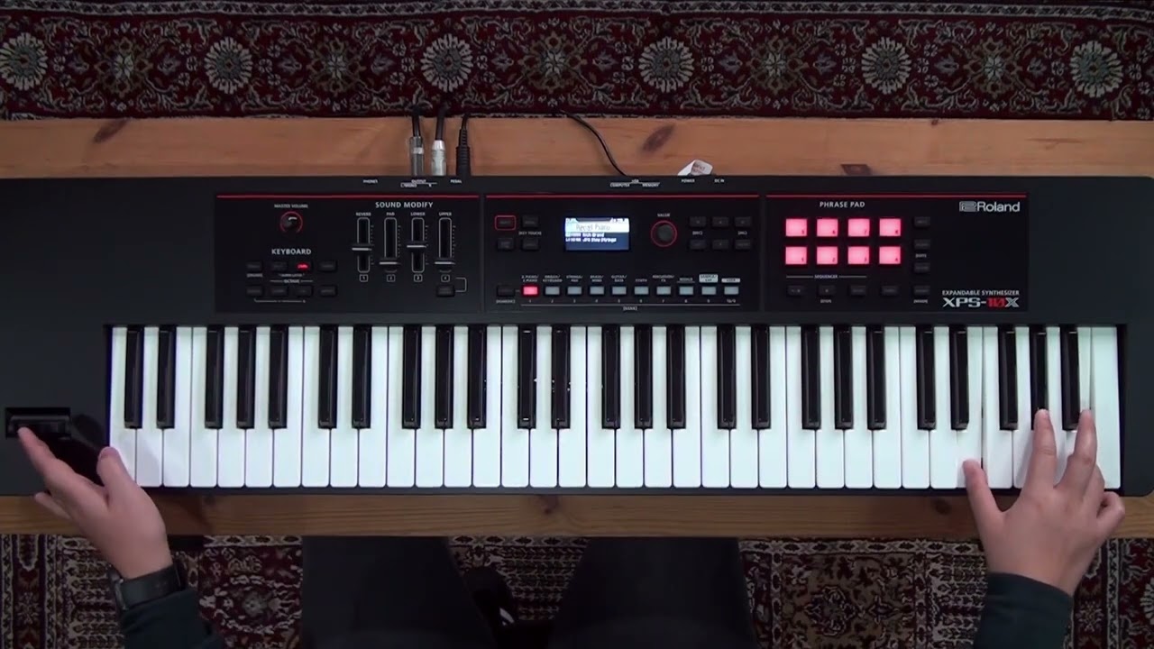 Lan&ccedil;amento | Roland XPS-10X Sintetizador Expans&iacute;vel | Pianos