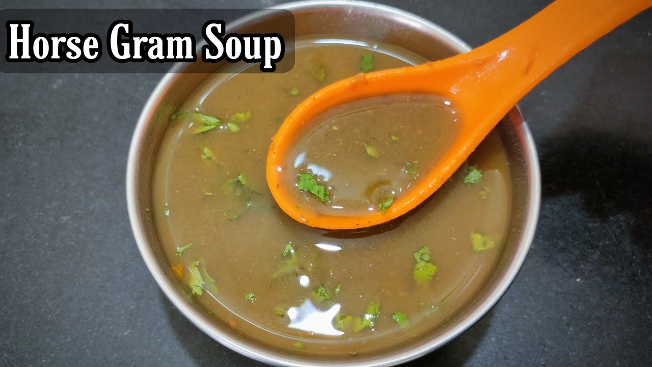 Horse Gram Soup- How to Make Horse Gram Soup- Kollu Soup Recipe