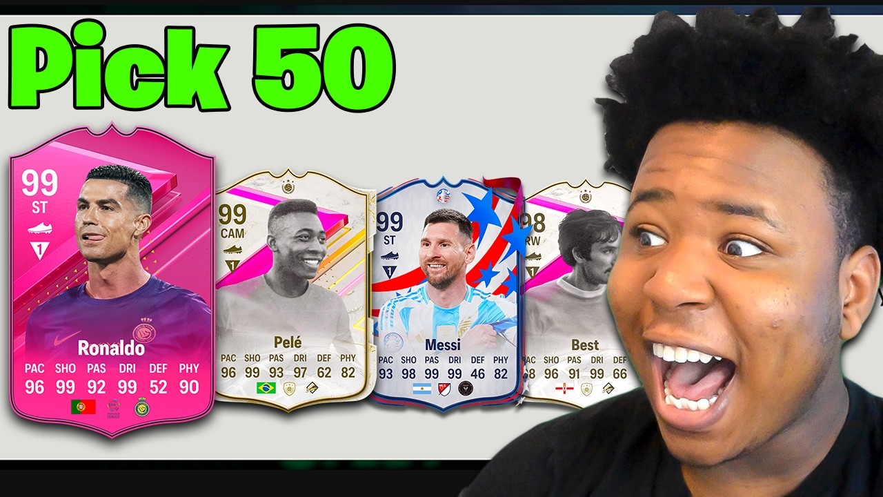 50 FUTTIES Picks Chose My Team