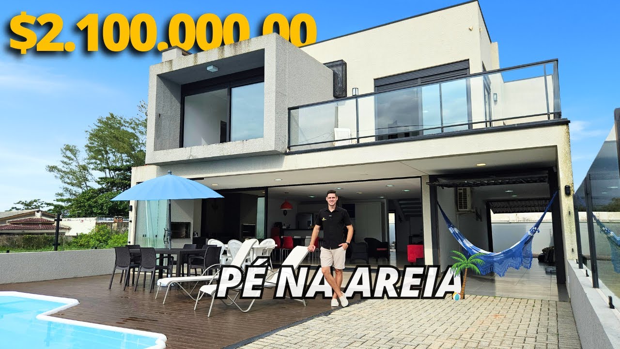 Imóvel em Guaratuba - Alto padão, pé na areia, 04 domitórios, POR MUITO POUCO!!