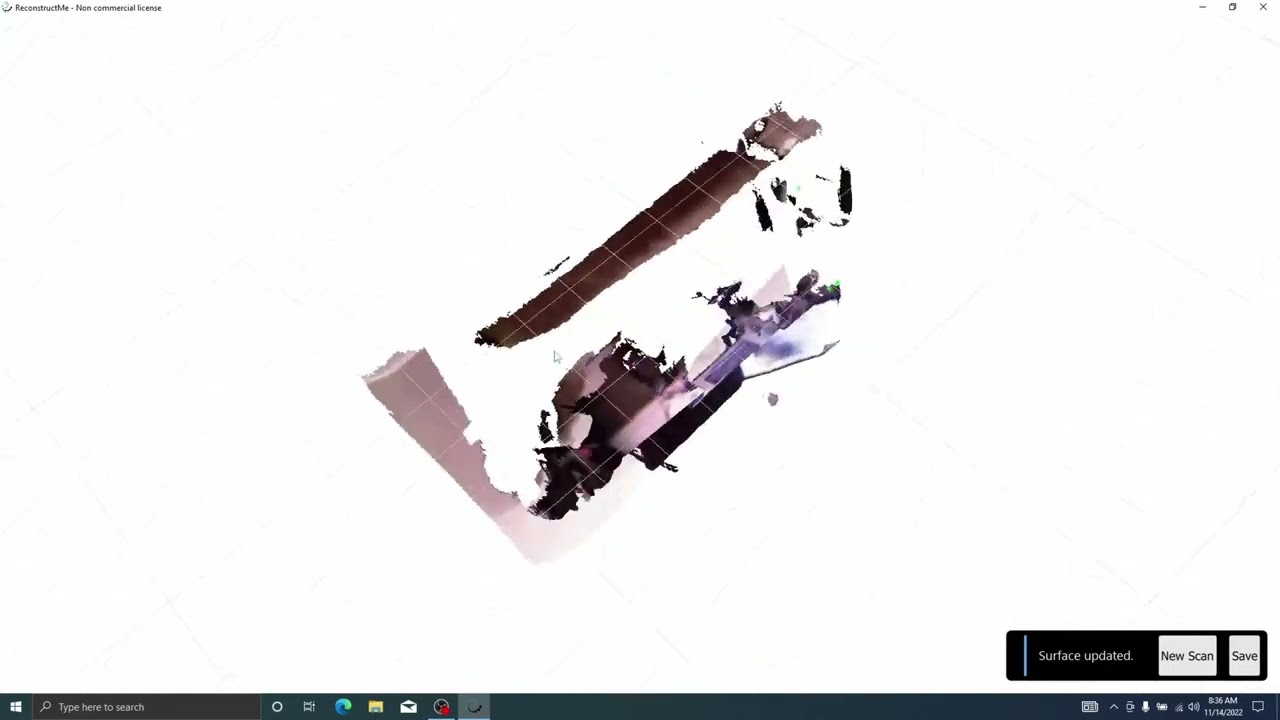 How to setup and 3d scan with a kinect (updated)