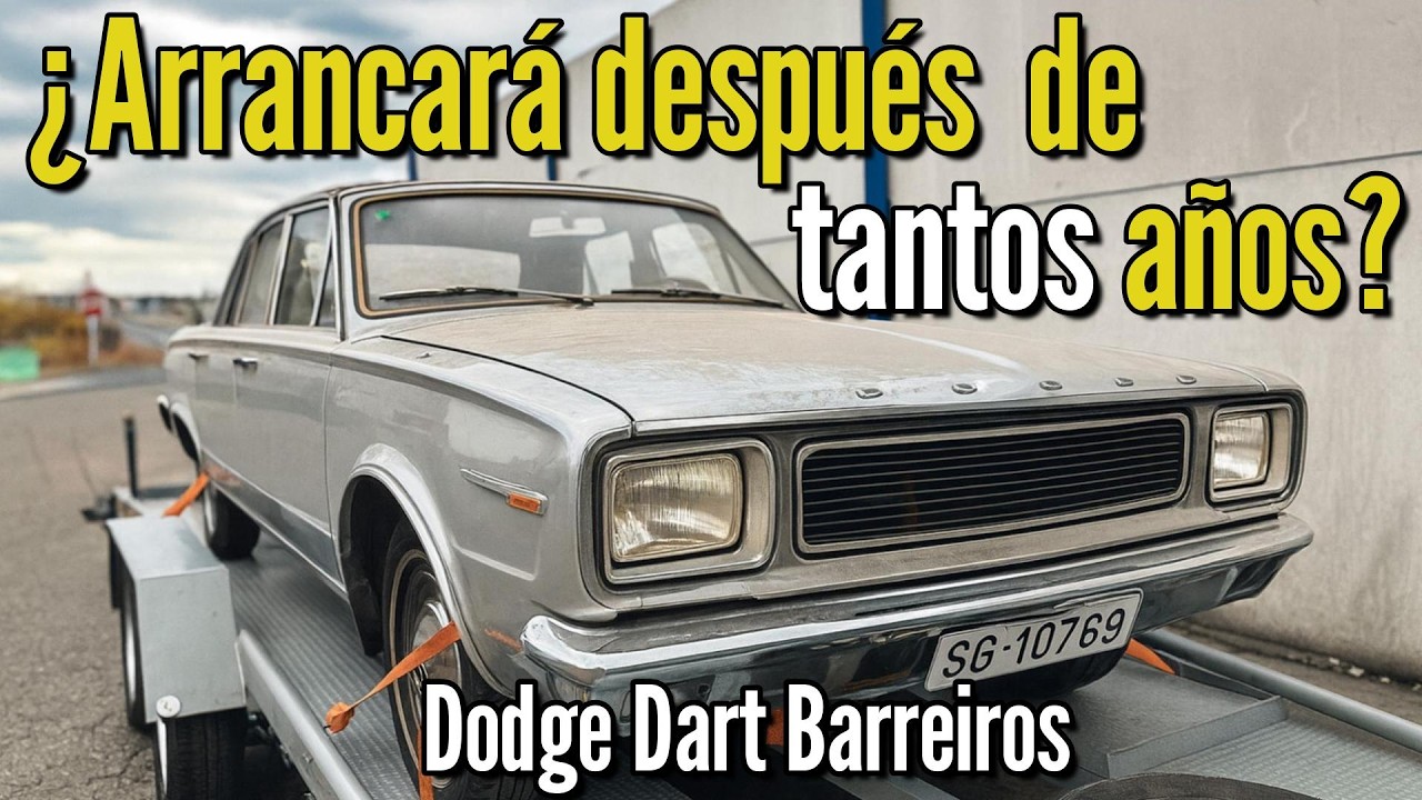 ¡Rescatamos un Dodge Dart Barreiros Español tras 7 años Parado!