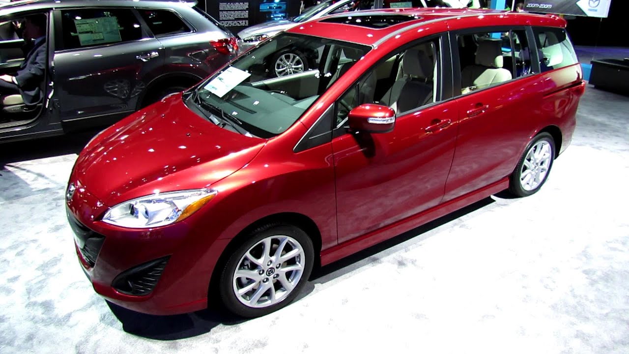 2013 Mazda 5 Grand Touring - Exterior and Interior Walkaround - 2013 Detroit Auto Show