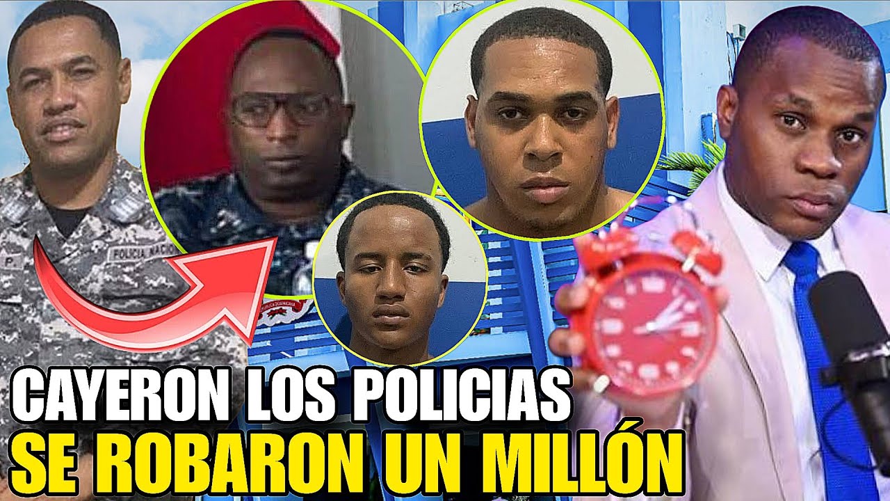 🚨Caen los policías se robaron un millón 200 mil.