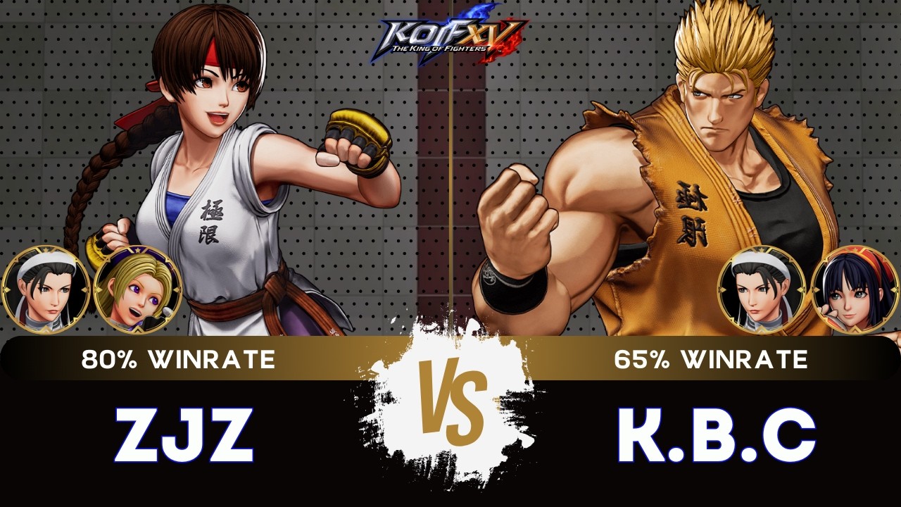 KOF XV ▰ ZJZ (Yuri/Hinako/Chizuru) 🆚 KIMBILLYCHOI (Ryo/Chizuru/Nakoruru) 🎞️Replay Match - 3/26